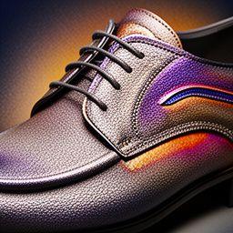 Limitierte Schuhedition mit handveredelten Details und auffälliger, aber eleganter Oberflächenstruktur